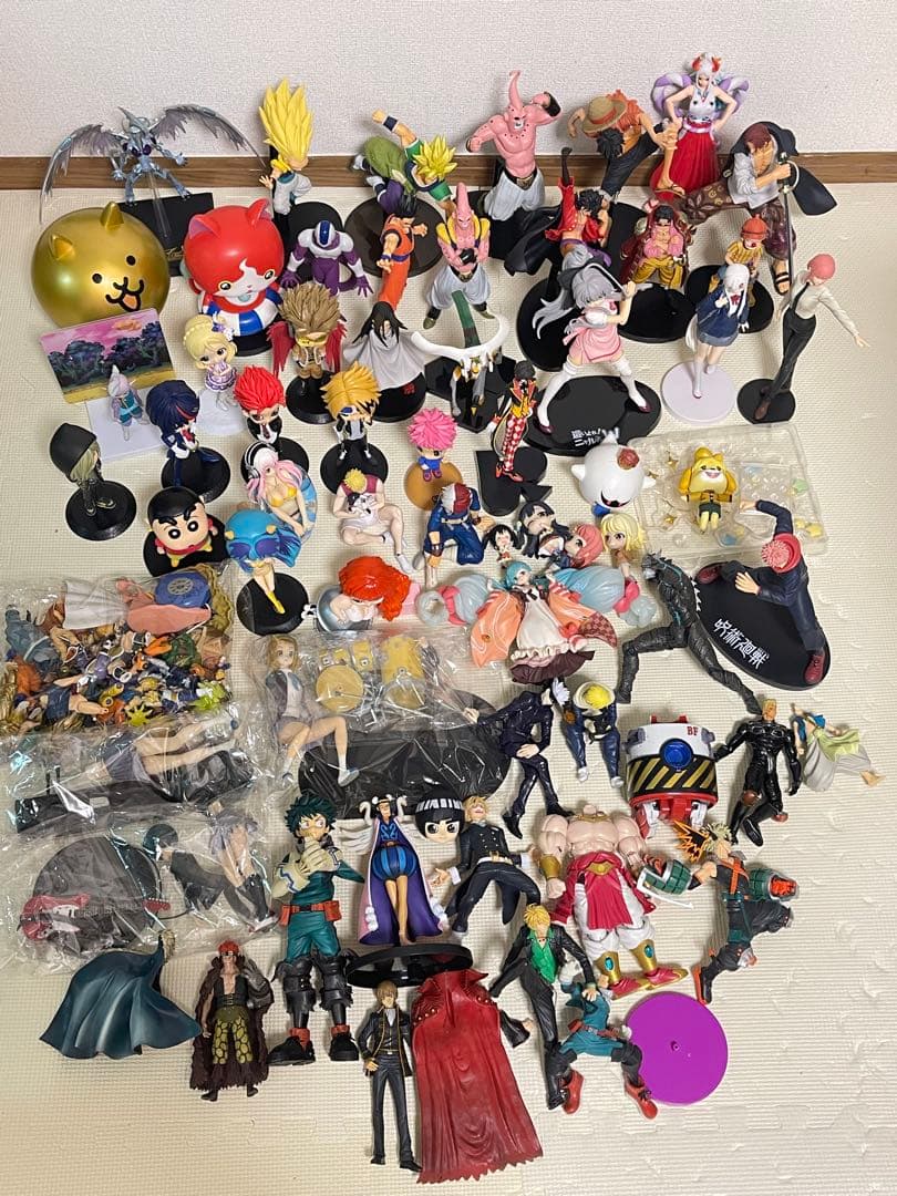 アニメ キャラクター ワンピース　ドラゴンボール　その他　フィギュア セット お宝】ドラゴンボールZ X ワンピース コラボ DXフィギュア 新品未開封
