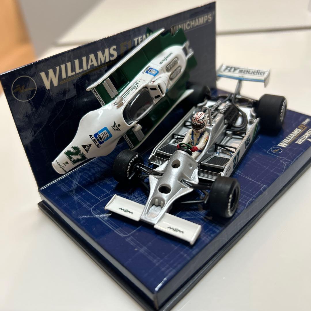 希少アラン・ジョーンズ ウィリアムズ F1 FW07 1979年 ミニチャンプス