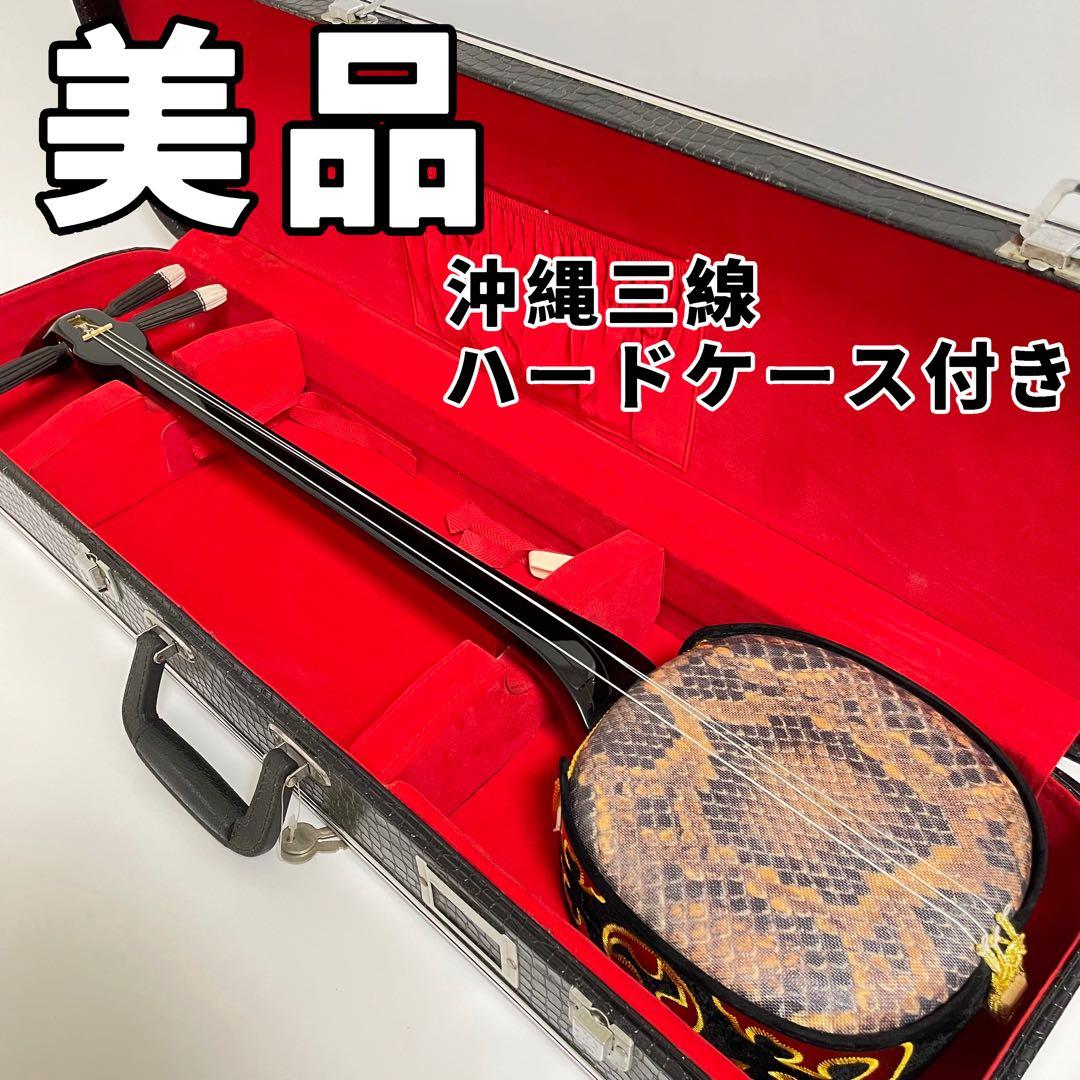 三線　沖縄三線　ハードケース付き　合皮　蛇柄　本体　三味線 三線用ハードケース : 琉球楽器またよし Yahoo!ショップ - 通販