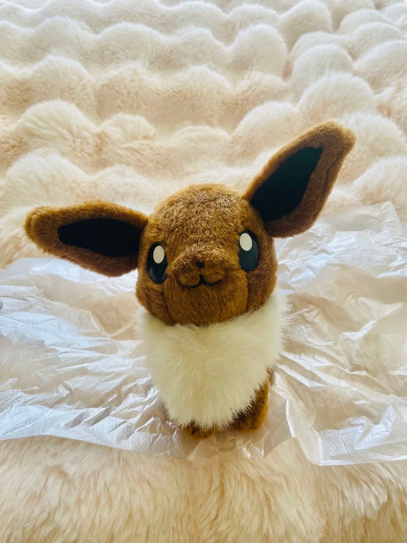 *レア* イーブイ ぬいぐるみ 初代 TOMY 激レア！タグ付き】ポケモン デラックスフィギュアコレクション