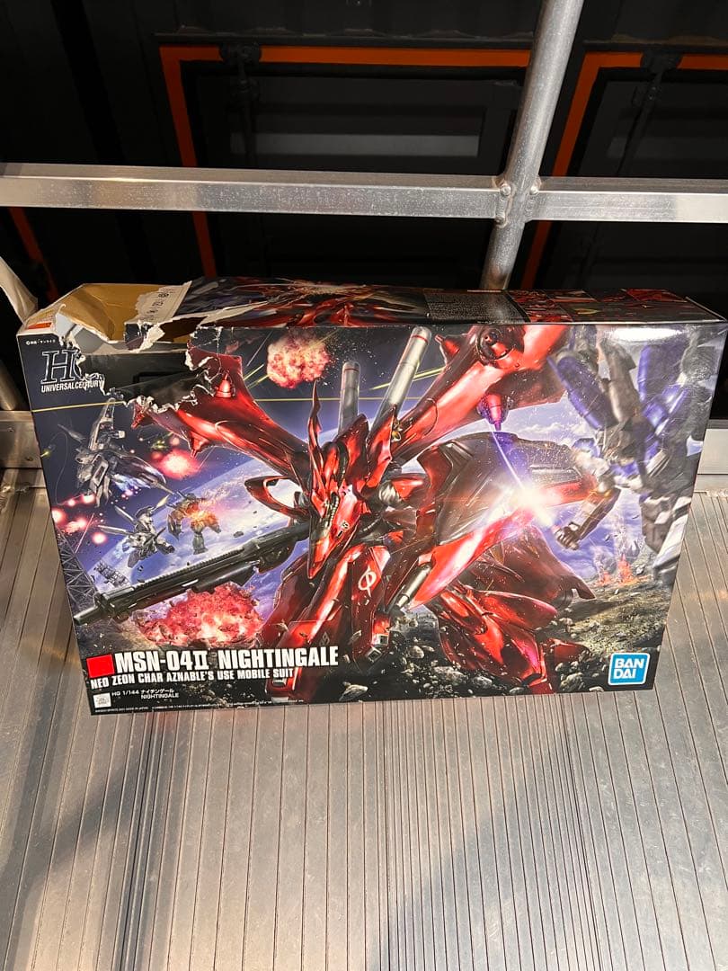 HG MSN-04 ナイチンゲール HGUC 1/144 No.240 ナイチンゲール 素組みレビュー | アナハイム工房