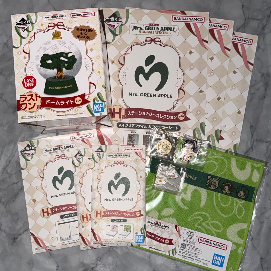 Mrs. GREEN APPLE 一番くじ ラストワン賞 ドームライト 箱未開封 新品 Mrs. GREEN APPLE ラストワン賞 ドームライト 一番くじ