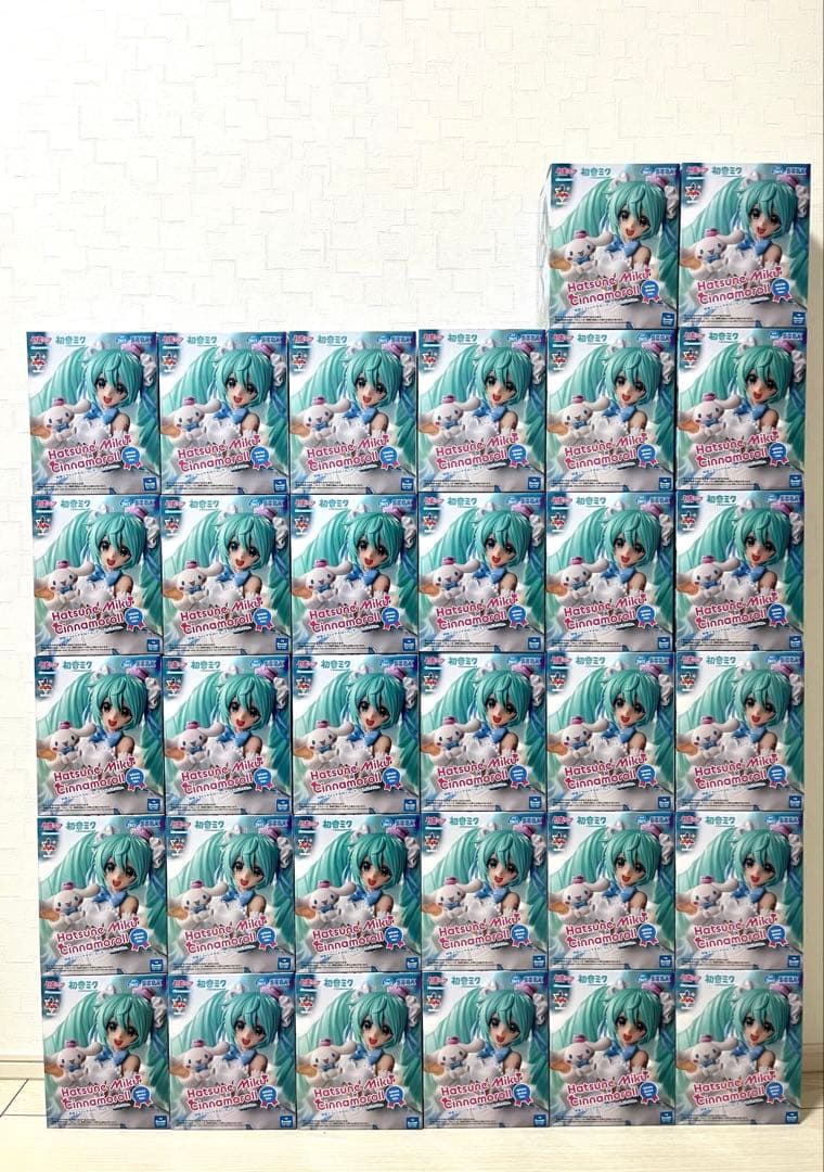 初音ミク Luminasta 初音ミク×シナモロール ホワイトドレスver. 初音ミク】Luminasta“初音ミク×シナモロール”ホワイトドレスVer.開封