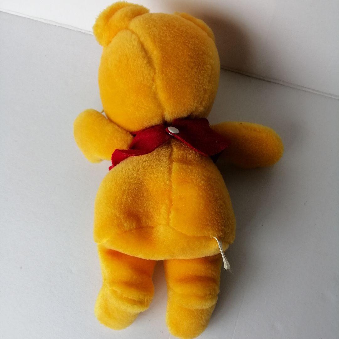 80s ヴィンテージ くまのプーさん ラナモールジュニア ぬいぐるみ 蜂