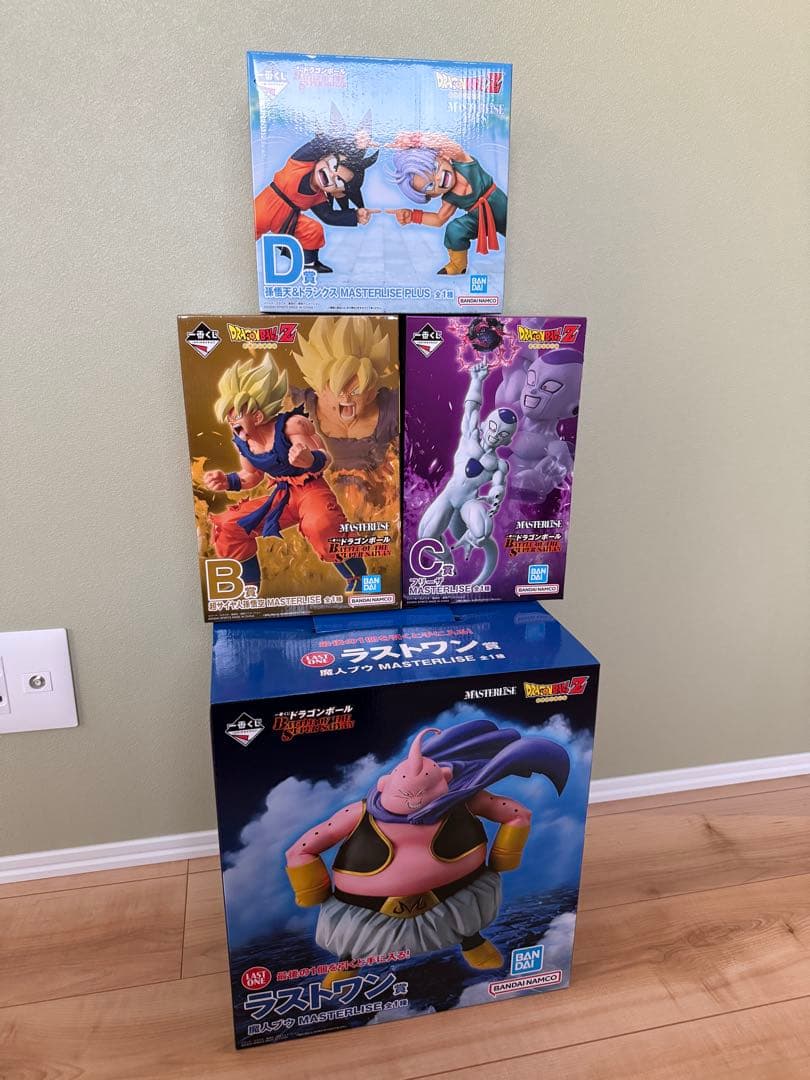 一番くじ ドラゴンボール　MASTERLISE セット　新品未開封　ラストワン Amazon.co.jp: 【ラストワン賞 MASTERLISE 孫悟空（ラストワンVer