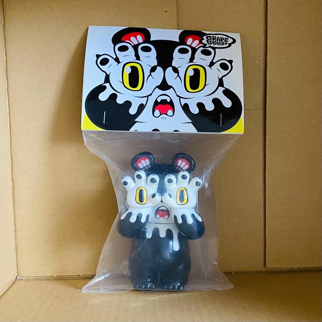 GRAPE BRAIN グレイプブレイン どんぐり ZOO BEAR ソフビ grape brain zoo bear どんぐり 世界60体 限定品 - メルカリ
